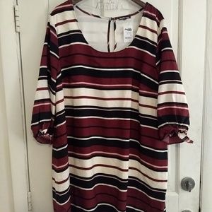 BNWT striped dress Charlotte Russe+